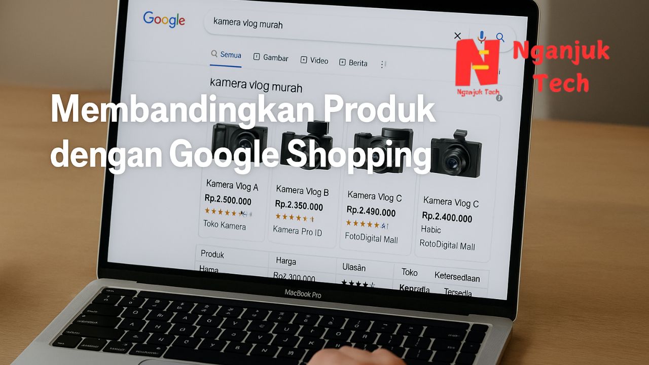 Membandingkan Produk dengan Google Shopping